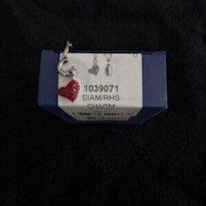 Swarovski Eros Small Red Heart Charm